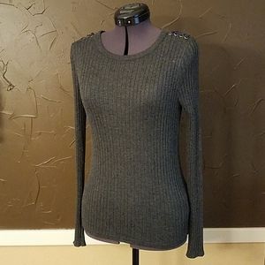 Pink Republic dark gray sweater